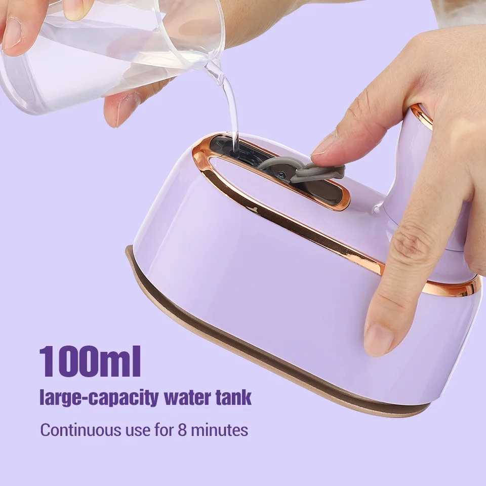 Handheld mini electric dry iron 110V/220V steam clothing iron used for clothing light travel dry and wet ironing Y241101