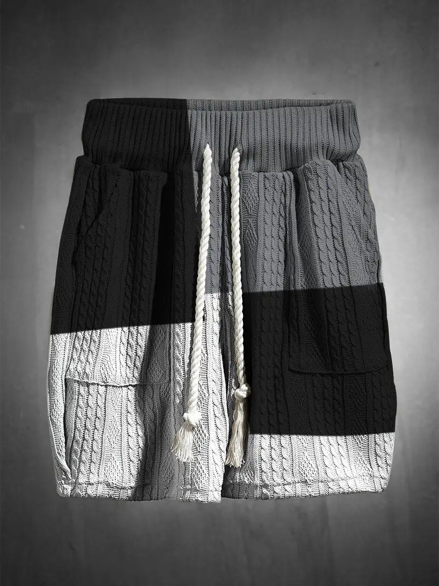 2024 Summer Mens Set Casual Fashion 3D Plaid Clothing Loose Plus Size Vneck Tshirt Shorts 2piece 241031