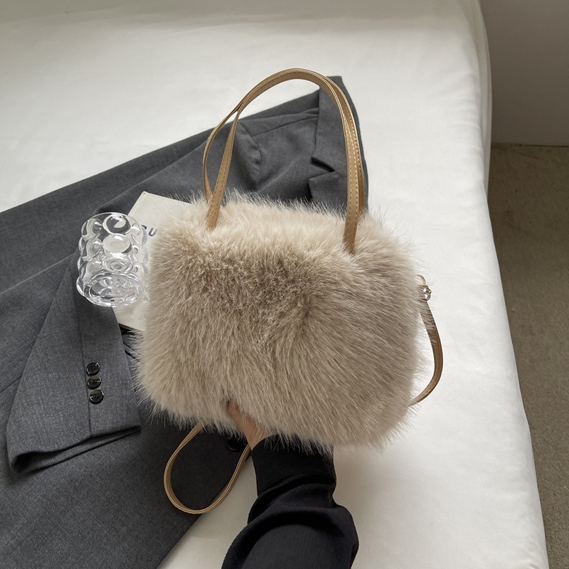 High-capacity Tote Bags Minimalist Crossbody Pu Leather Underarm Handbag Solid Color Single Shoulder Bag Girl 240724