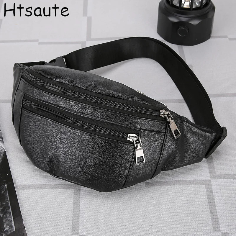 Mens Business Waist Bag Multi functional Cash Wallet Mens Outdoor Cross body Bag Sports Outdoor Bag Travel Bag 241031