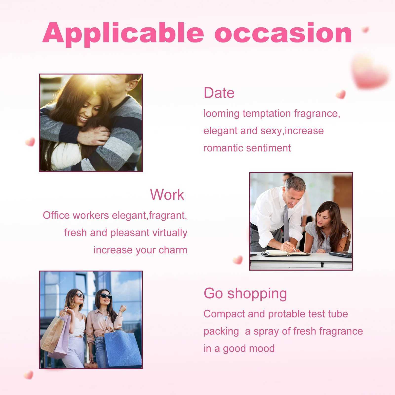 Glamour Perfumes Floral Scent Reing Natural Fragrance Enhanced Scent Pheromones Light Fragrance Body Mist Fragrant PerfumeXJ241101