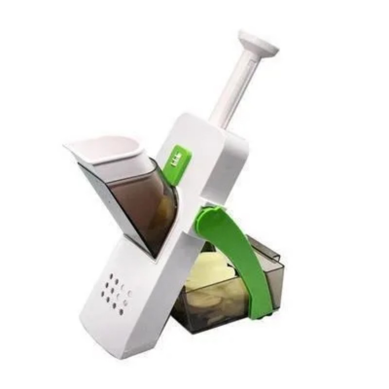Slicer, Foldable Grater Slicer - Safe Kitchen Gadget for Easy Vegetable Cutting, Makes Perfect Potato Chips and French Fries dh3628137