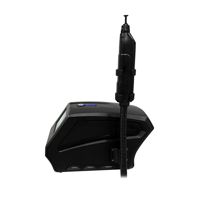 Portable Pico Laser Tattoo Remover Carbon Peeling Skin Whitening Q Switched Nd Yag Laser Eyebrow Tattoo Removal Machine Picosecond