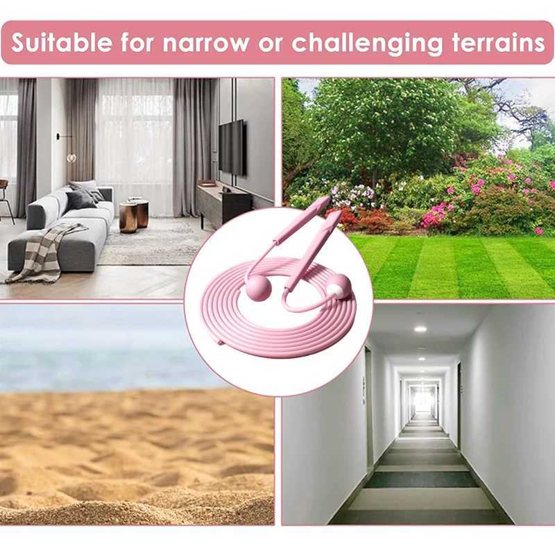 Dual purpose skipping rope for home use rope sports skipping rope lightweight fitness weight loss exerciseW241101