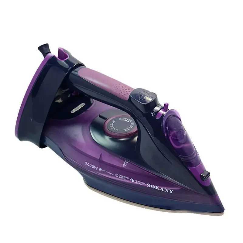 Cordless steam iron handheld 5-speed adjustable iron hine portable ceramic bottle board 2400W fabric steam machine self-cleaning Y241101