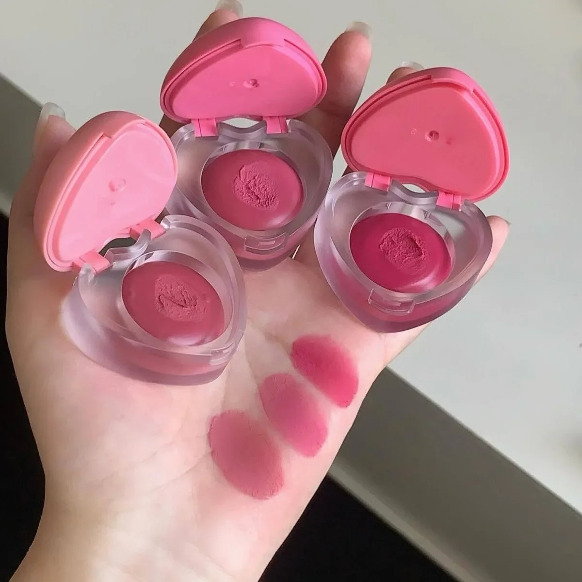 Korean lipstick lovely lipstick powder blusher matte lipstick waterproof long-lasting lipstick makeup 241031