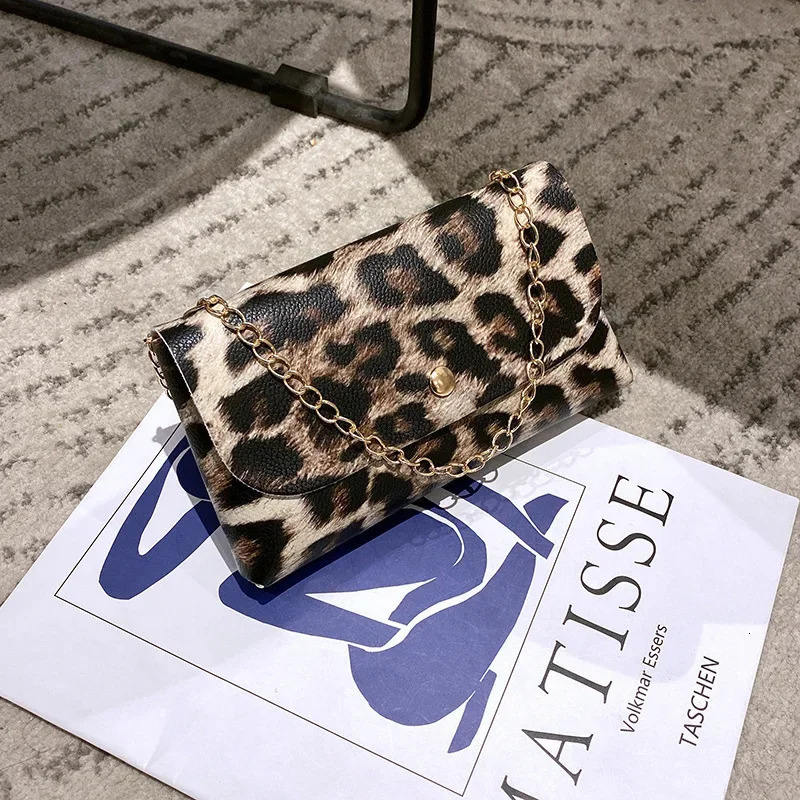 YoReAi Fashion Womens Shoulder Bag Fanny Pack Waist Belt Leopard Pattern Retro Mobile Phone Bag Handbag Womens PU Wallet Wholesale 241031