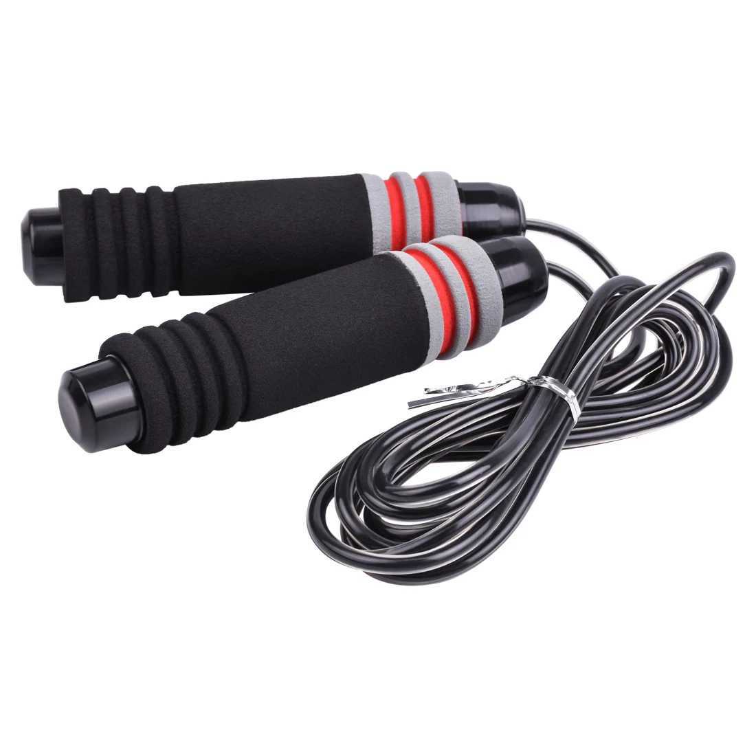Speed Jump Rope Crossfit Profinal Heavy Fitness Gym PVC Ski Rope Adjustable Fitness Equipment Music Boxing MMA TrainingW241101