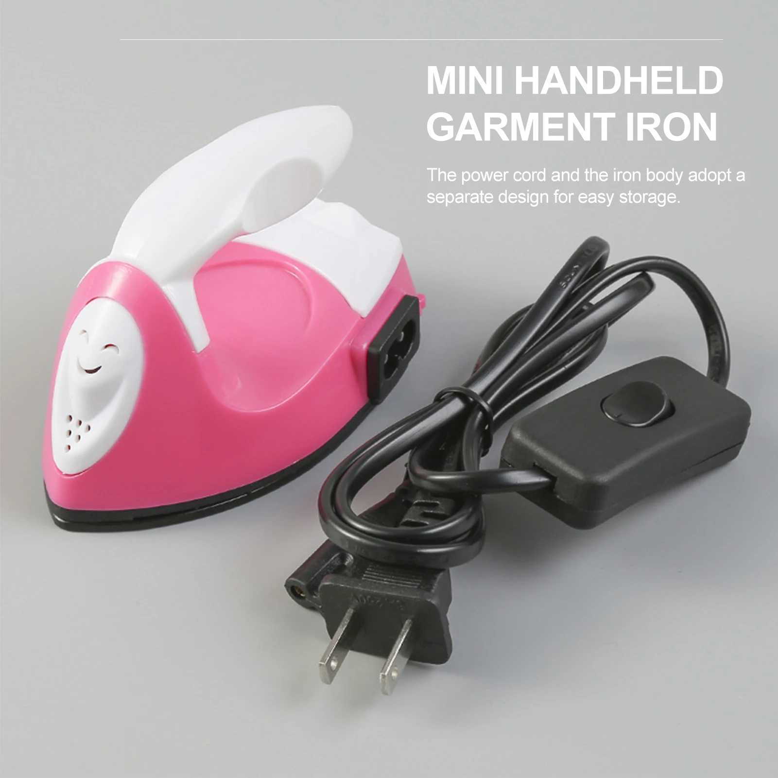 Mini handheld clothing iron non stick portable electronic iron used for DIY art and crafts with American plug Y241101