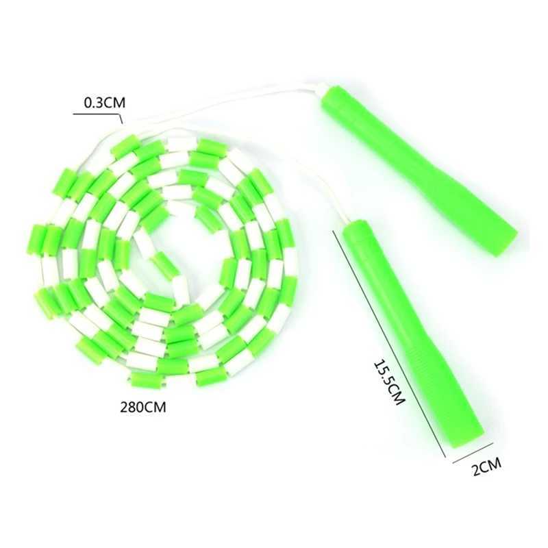 Soft Ball Jump Rope Anti Slip Manual Adjustable Endless Fitn Ski Rope Kee Fit Training GameW241101