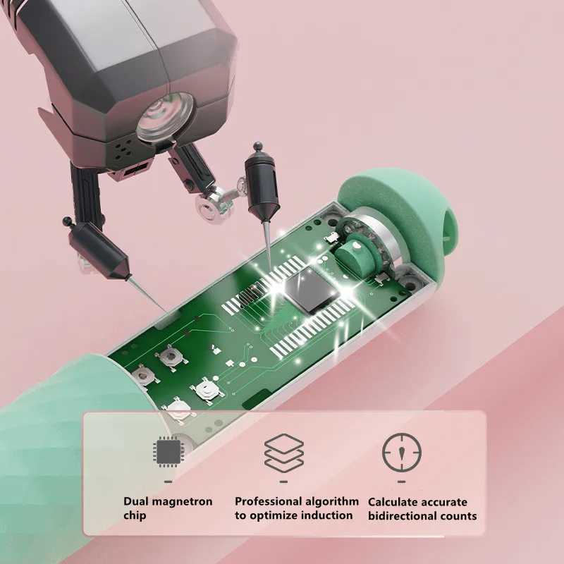 Weight loss skipping rope intelligent counting skipping rope steel wire skipping rope for gym exercise portable fitness equipmentW241101