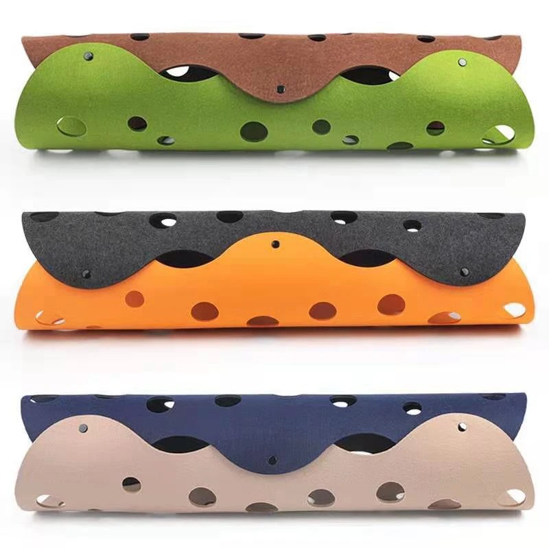 Cat Tunnel Felt Mat Collapsible Cats Tube Toys Cave Nest DIY Combination Play Tunnels Pet Interactive Toy
