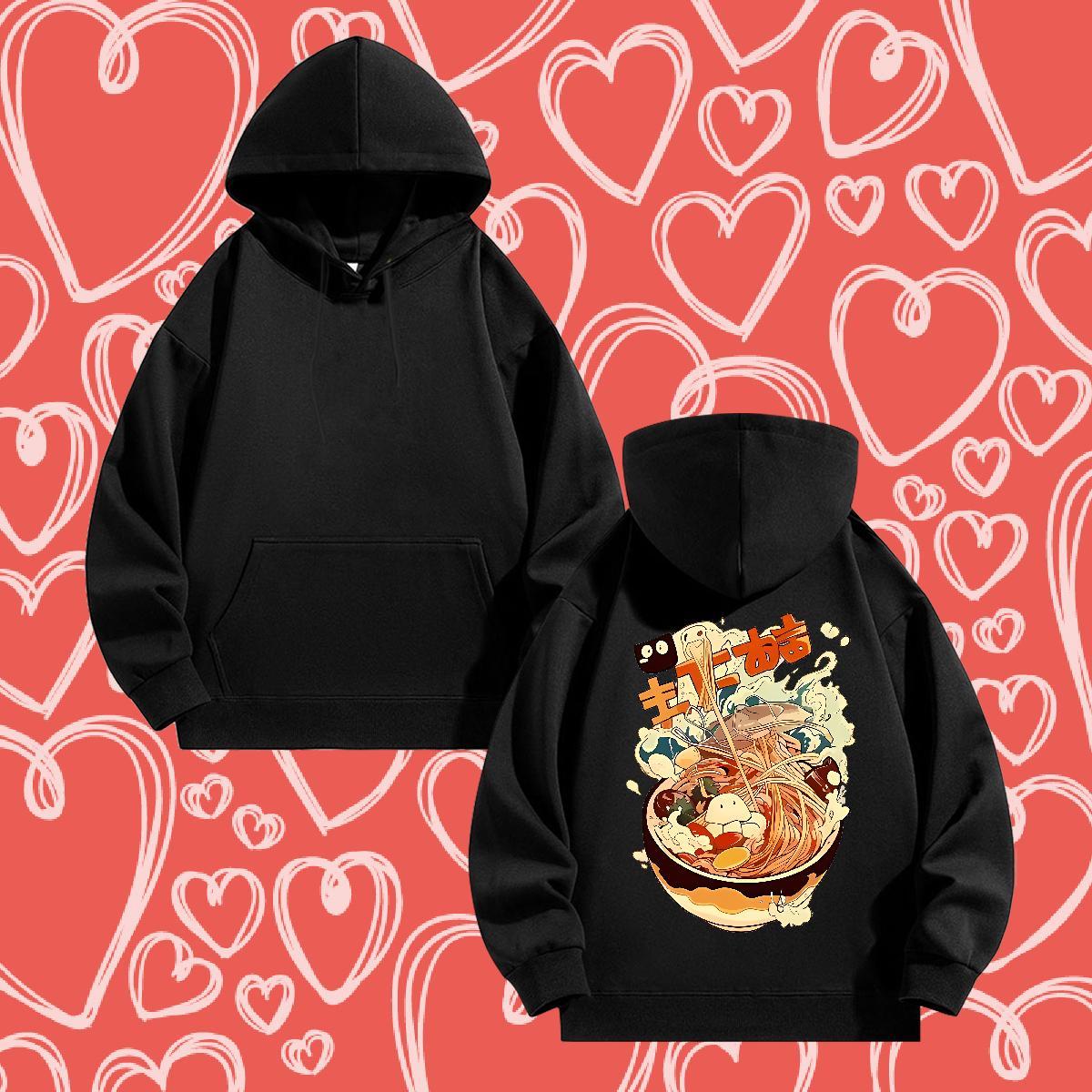 DIY Unisex Sweatshirts DIY Printed Comfortable Mens Hoodie Hoody Hip Hop Street Velvet Thick Breathable Drawstring Hoodie