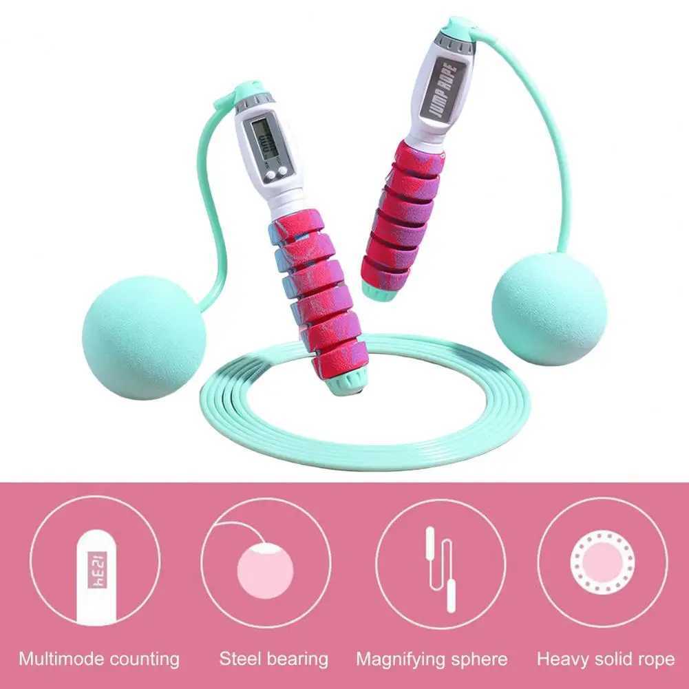 Durable Usul Fitness Rope Skiing Intelligent Jump Rope Dual purpose Ectronic Jump Rope Adjustable Sports EquipmentW241101