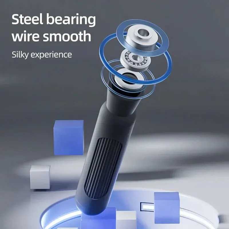 Adjustable jump rope for Speed Skip sport jump rope for weight loss Fitn jump rope for women men and childrenW241101