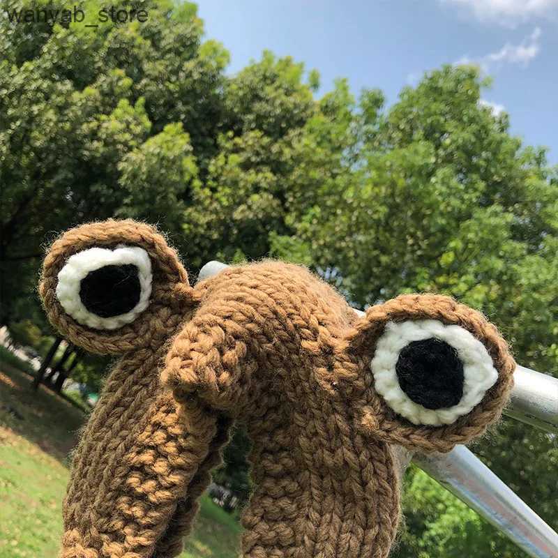 Wide Brim Hats Bucket Hats Winter Skullies Cute Women Frog Hat Crochet Knitted Hat Costume Beanie Hats Cap Women Gift Hip-hop Cap Photography Prop Par