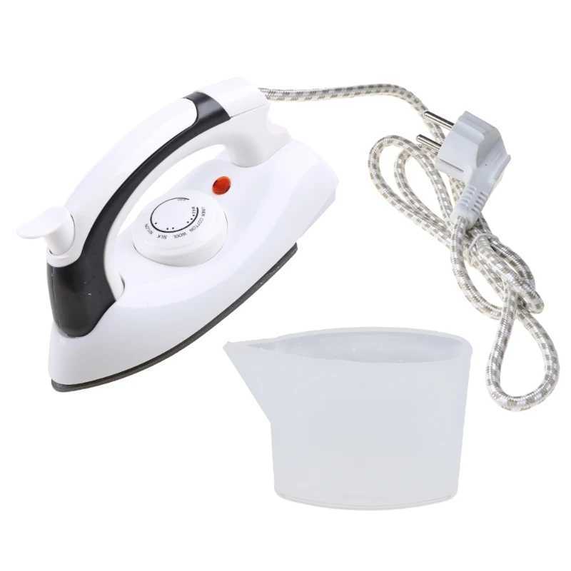 Mini portable foldable electric steam iron suitable for clothing with 3-speed bottom plate handheld flat iron he travels and sings while descending Y2
