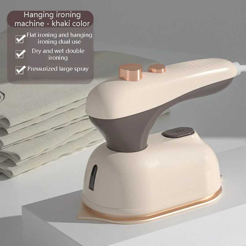 40W Mini Steam Ironing Hine Handheld 180 Rotating Folding Clothing Steam Quick Wrinkle Removal Travel He Steam Ironing Y241101