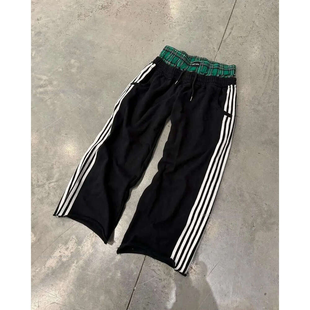 Men's Pants Streetwear PROTECT Sweatpants Y2K Mens Womens Hip Hop Letter Embroidery Baggy Casual Elastic Waist Jogging Trouser
