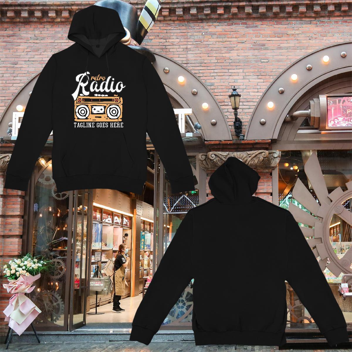 Casual New Women's Hoodie Breathable Hooded Collar Lady Women Hoodie Customized Tops Thick Fleece High Street Hip Hop