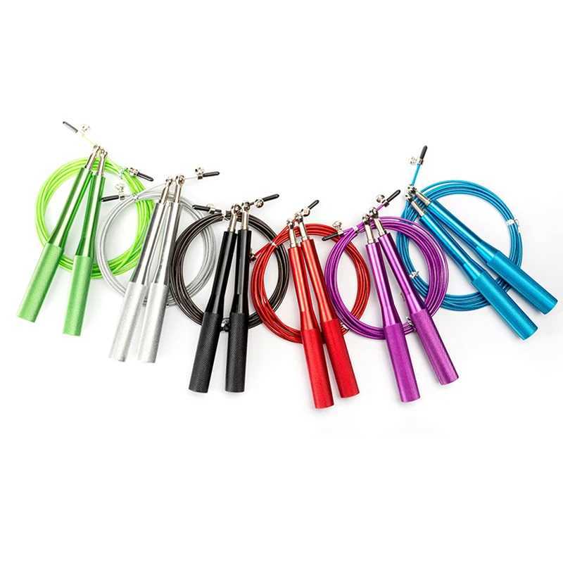 Crossfit Jump Rope Professional Speed Wire Jump Rope Fitness Training Equipment MMA Boxing Home ExerciseW241101