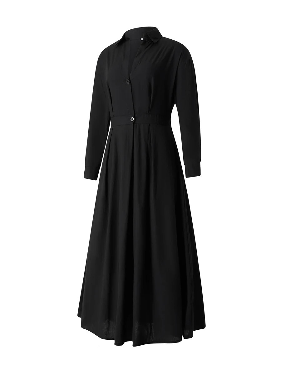 Women s Stylish Maxi Dress Floral Print V-Neck Long Sleeve Belted Waist Casual Dress S-XXXXXL 241031