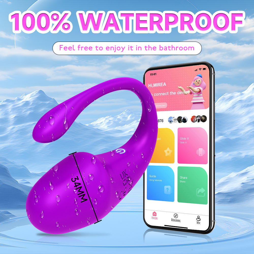 Wireless Bluetooth G Spot Realistic Dildo Vibrator for Women APP Remote Wear Vibrating Egg Clit Female Vibrating Panties Sex Toy