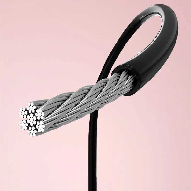 Weight loss skipping rope intelligent counting skipping rope steel wire skipping rope for gym exercise portable fitness equipmentW241101