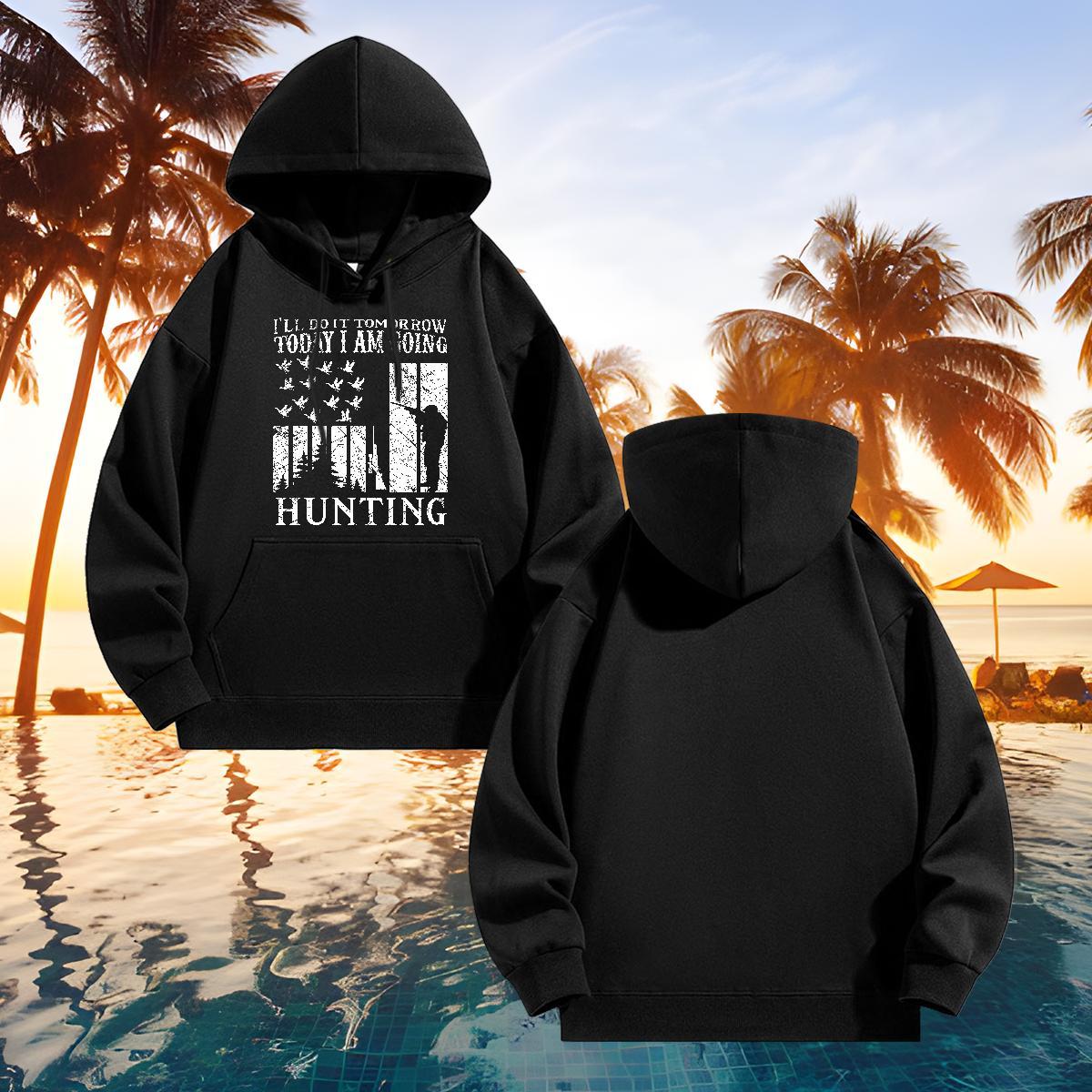 Designer Men's Hooded Sweatshirt Sports Casual Cool Mens Hoodie Breathable Drawstring Hoodie Custom Print Plus Size Pullover Hoodie Thick Plush