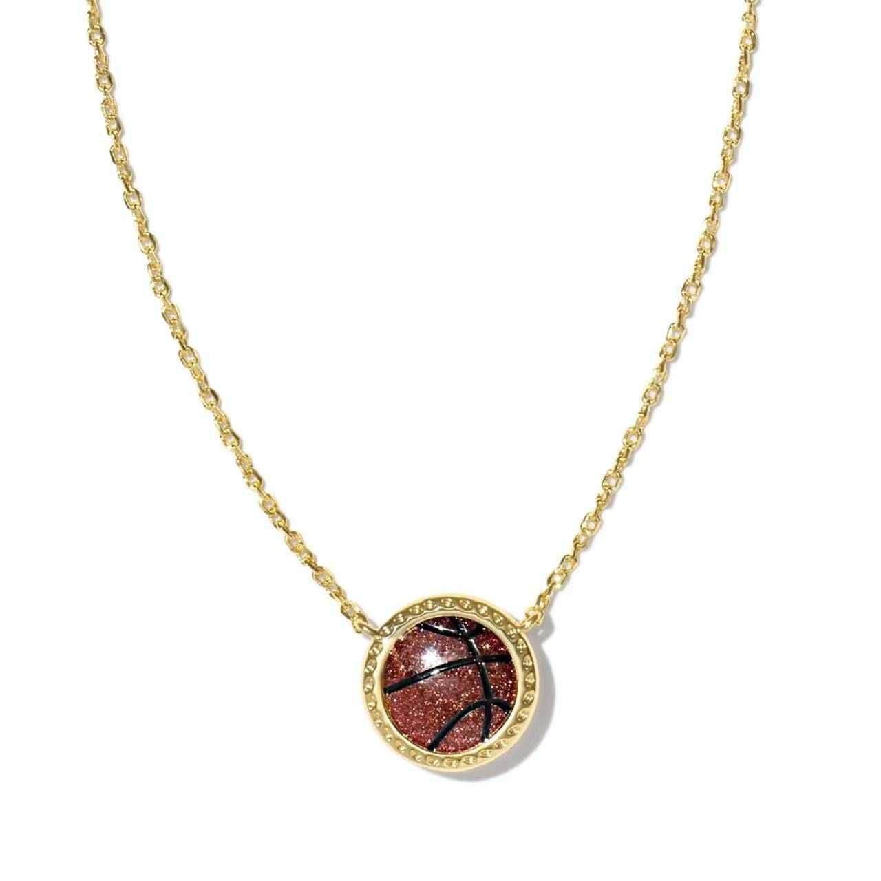 Pendant Necklaces Designer S Scotts Neclace Jewelry Chain Necklace Female Football Basketball Baseball Ks Resin Round Coin Drop Delive Ot8X9