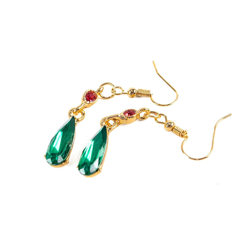 1Pair Miyazaki Hayao Anime Howls Moving Castle Studs Howl Costume Earrings Cosplay Jewelry Accessories Gift 241031