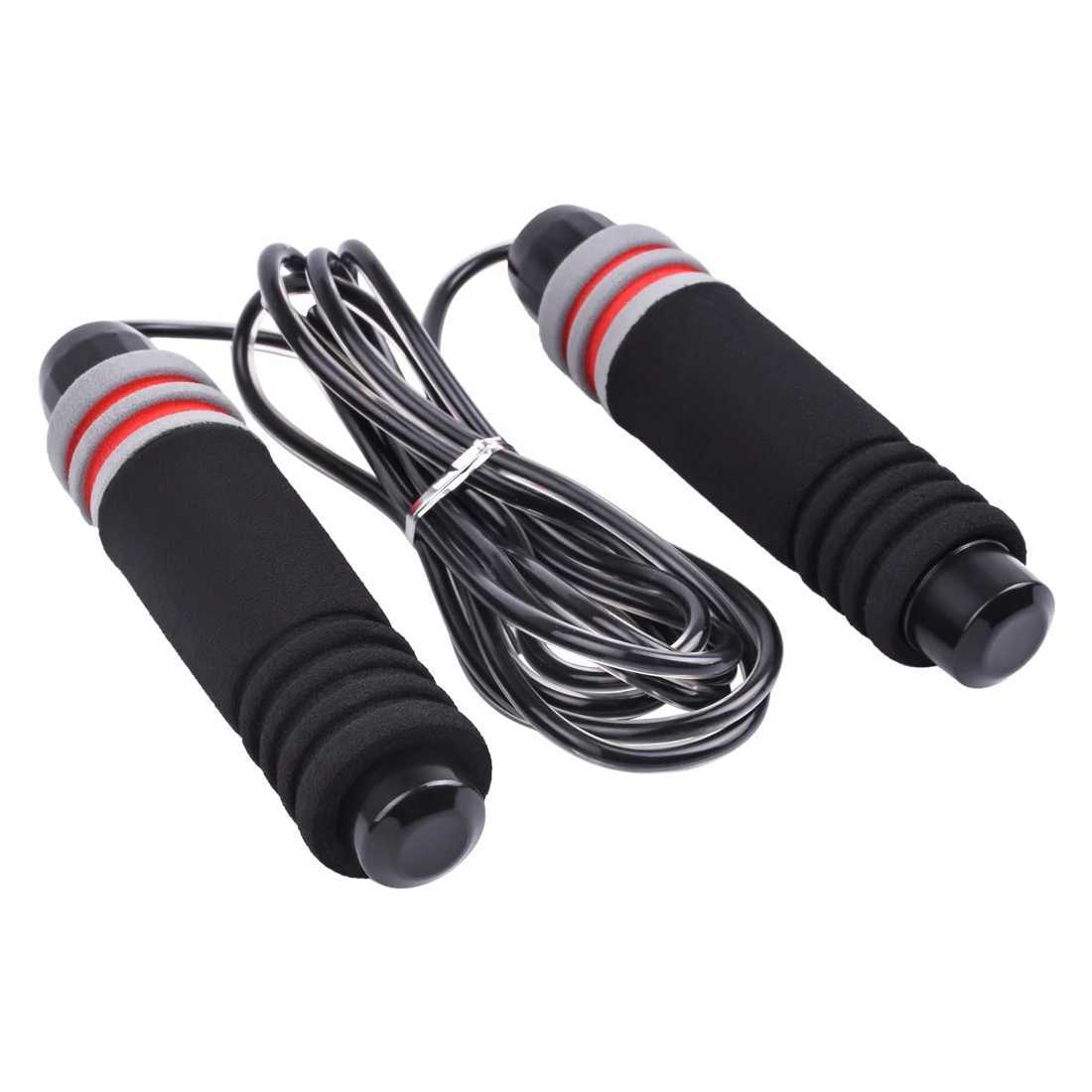 Speed Jump Rope Crossfit Profinal Heavy Fitness Gym PVC Ski Rope Adjustable Fitness Equipment Music Boxing MMA TrainingW241101