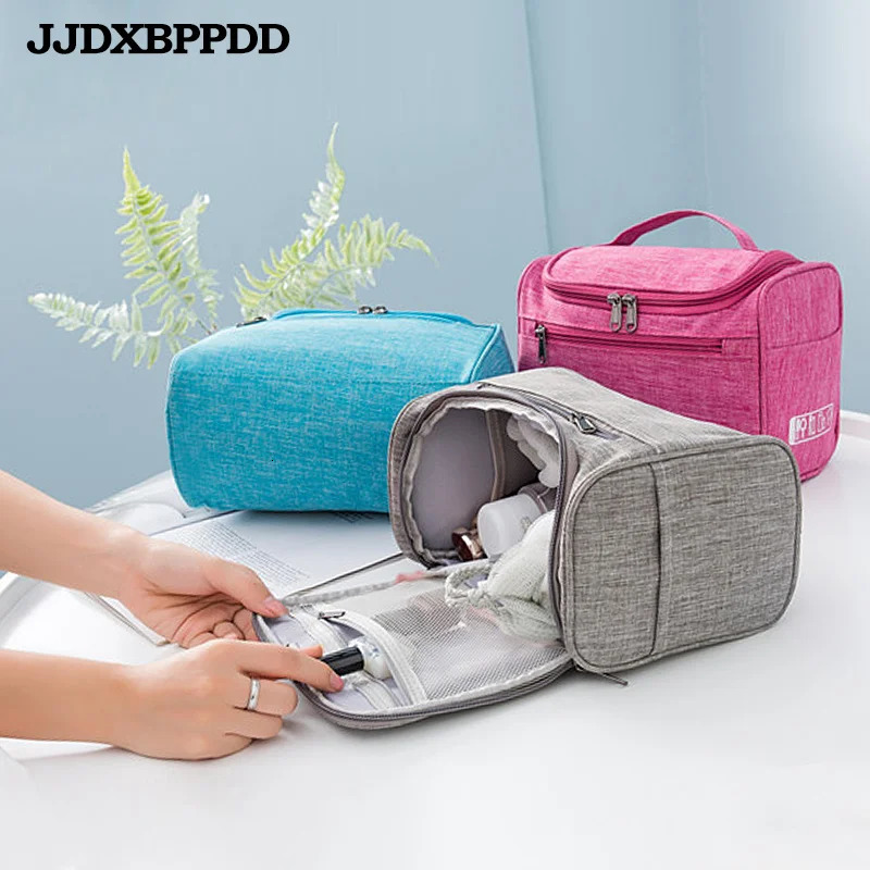 Sanitary bag makeup bag womens bag mens large waterproof nylon travel makeup bag organizers case makeup supplies 241031