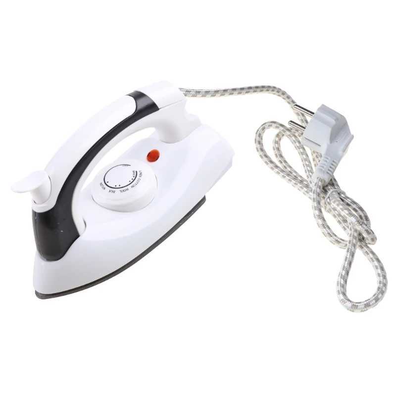 Mini portable foldable electric steam iron suitable for clothing with 3-speed bottom plate handheld flat iron he travels and sings while descending Y2