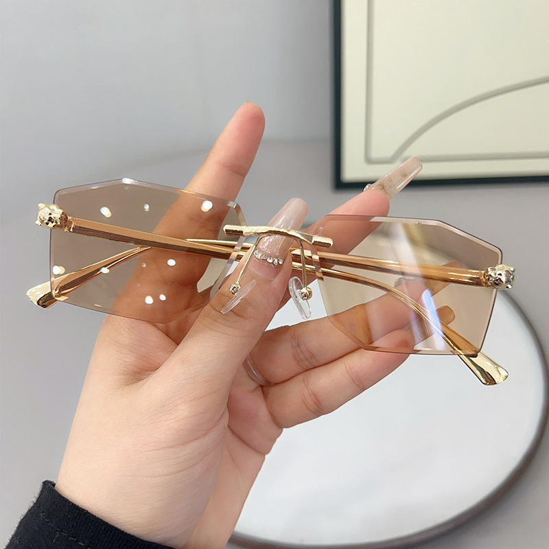 Polaroid lenses, high-end women's eyeglass frames, vintage metal sunglasses Fashionable cute cat eye glasses tortoiseshell anti blue light myopia