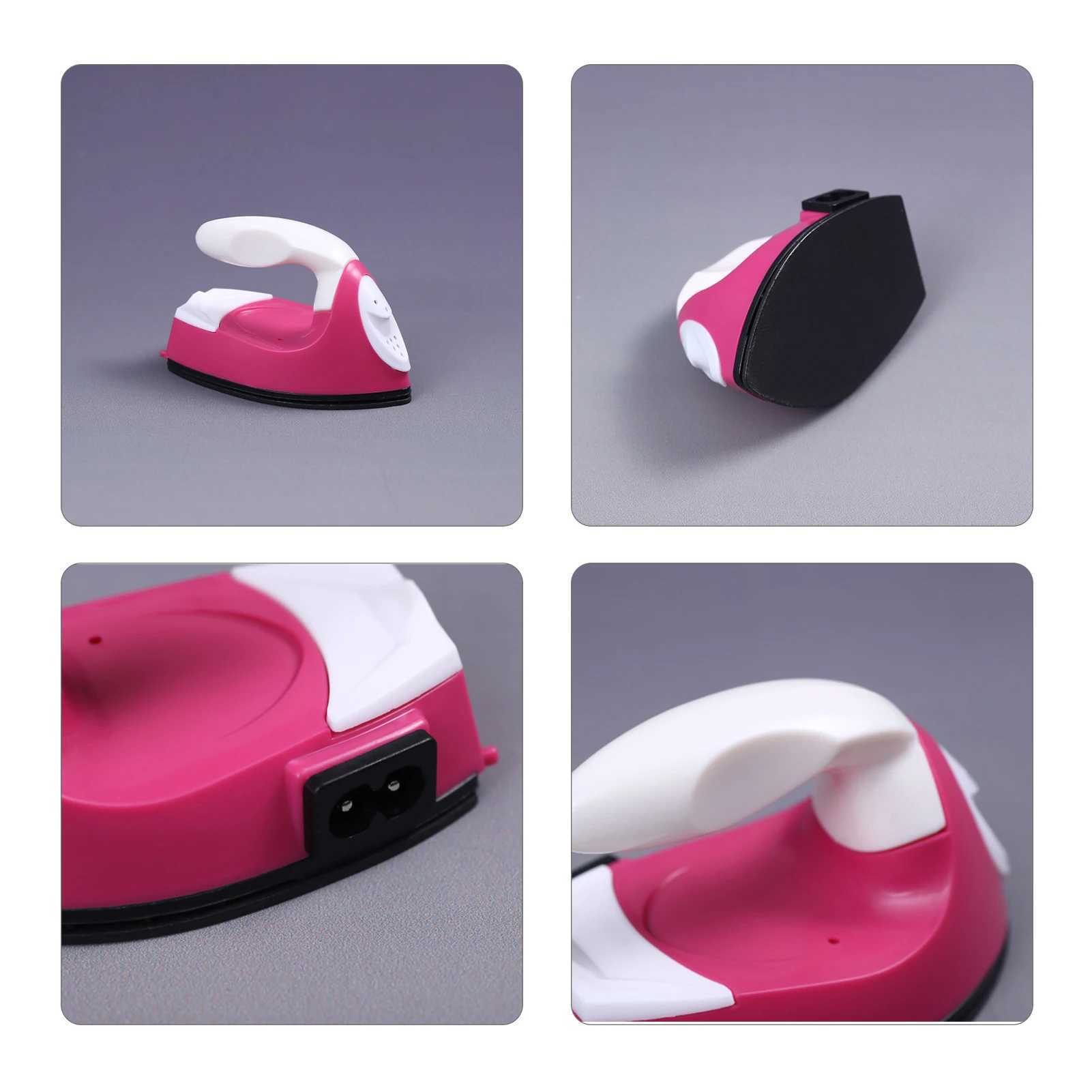 Mini handheld clothing iron non stick portable electronic iron used for DIY art and crafts with American plug Y241101