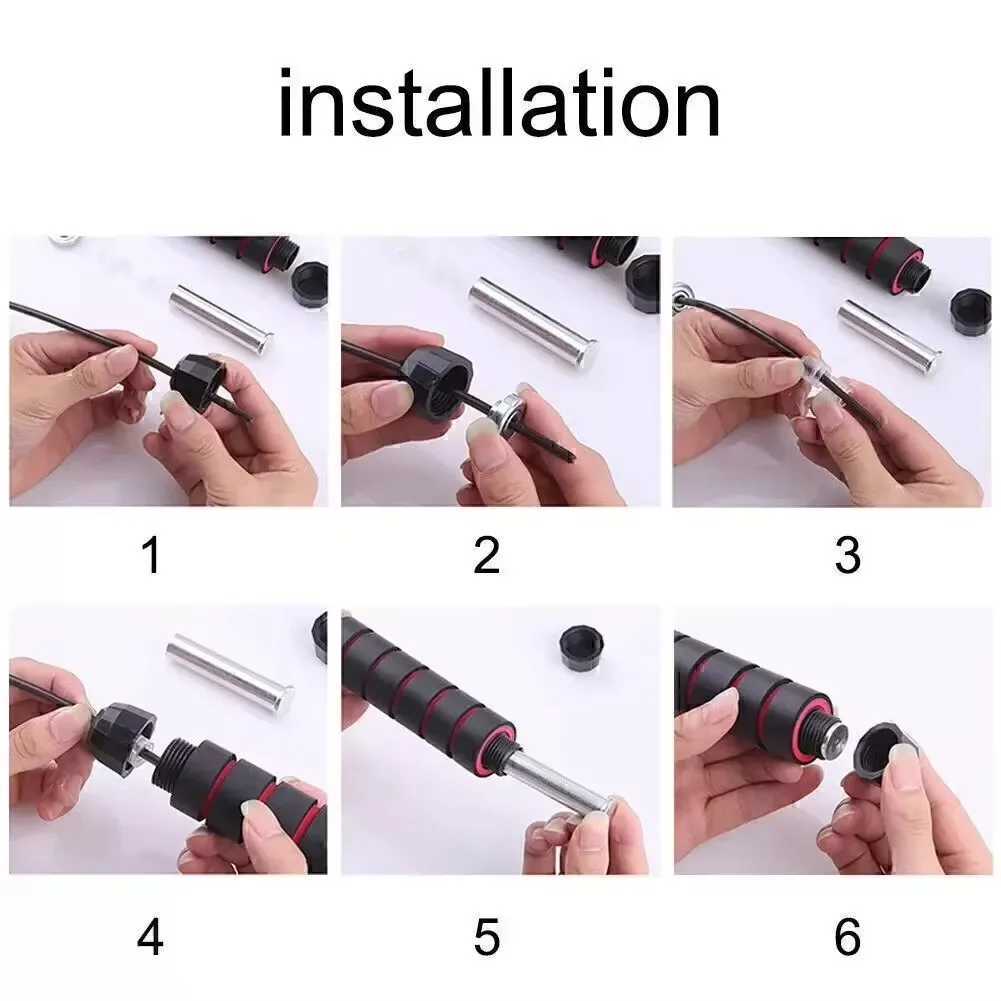 2.8/3-meter jump rope Crossfit Portab fitness equipment aerobic fast wire jump rope boxing yogaW241101