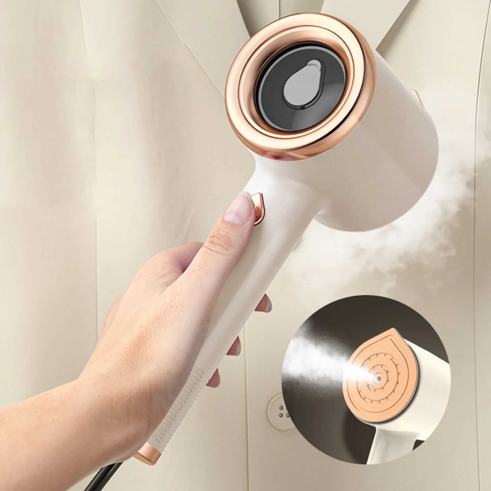 Handmade clothing steam engine small iron fast heating modern 50ml visual water tank handheld iron for hotel business and dormitory travel Y241101