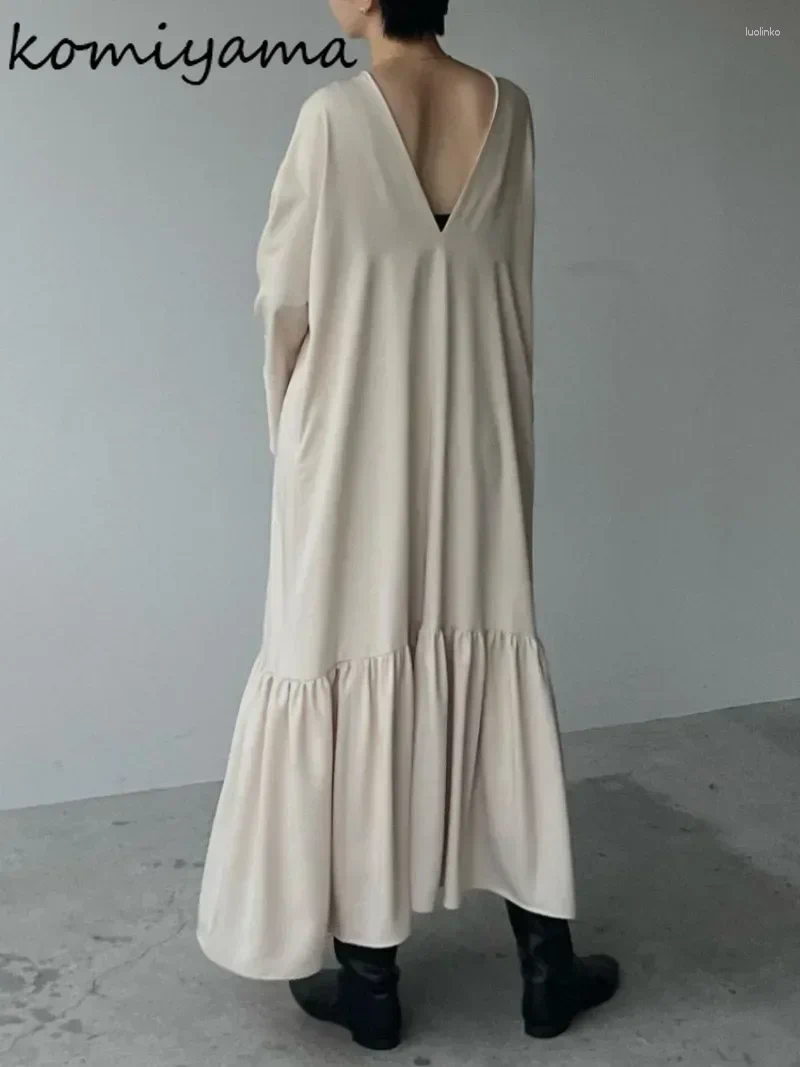 Casual Dresses Fminino 2 Ways Wear Vestido Florwer Print Vestidos Mujer Long Sleeve Dress Japanese Vintage Ropa Spring Women