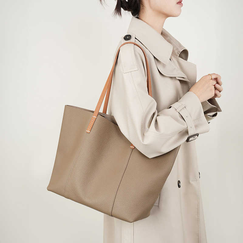 Shoulder Bags WoMens Top Tote Bag WoMens Commuting Bag Large Capacity Shopping Bag Hand-held Shoulder Bag Purses Handbags 241015