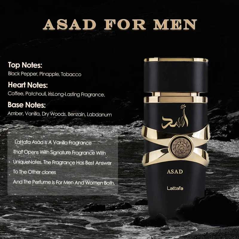 100ml Original Arabian Womens Perfume for Men High Quality Deodorant Gift Yala Moore Douce Asad Ladies Long Lasting Cologne OneXJ250117