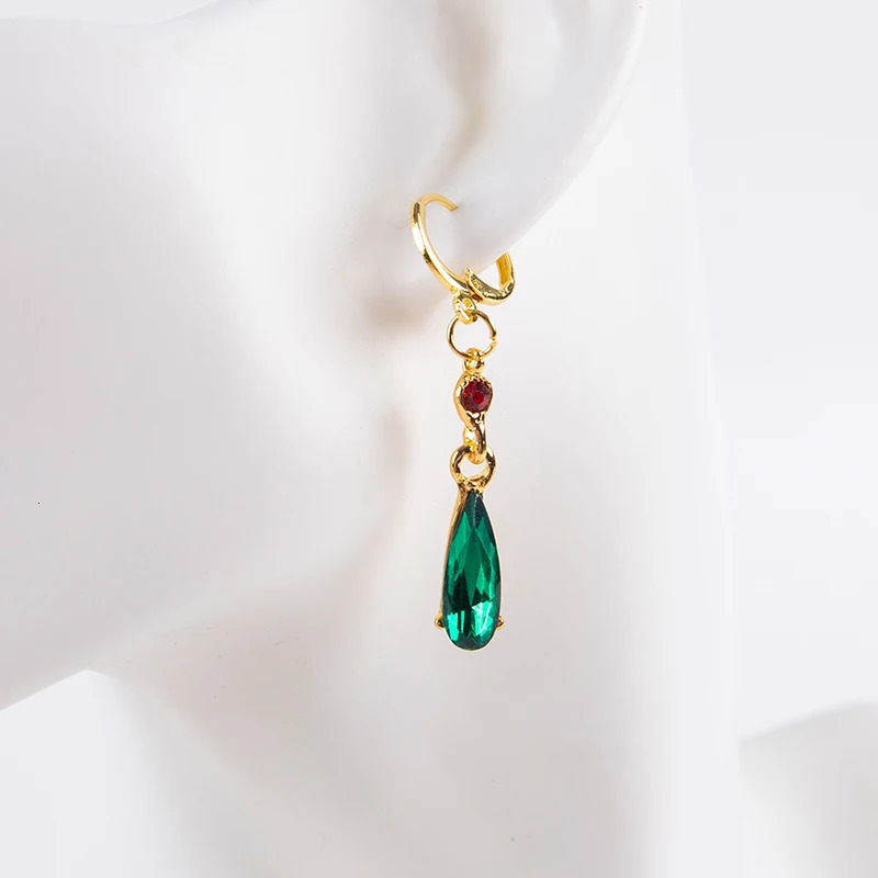 1Pair Miyazaki Hayao Anime Howls Moving Castle Studs Howl Costume Earrings Cosplay Jewelry Accessories Gift 241031