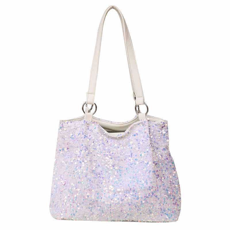 CMM Large Capacity Underarm Bag New Spring Fashion Sequin Colorful Shoulder Bag Womens Bucket Bag