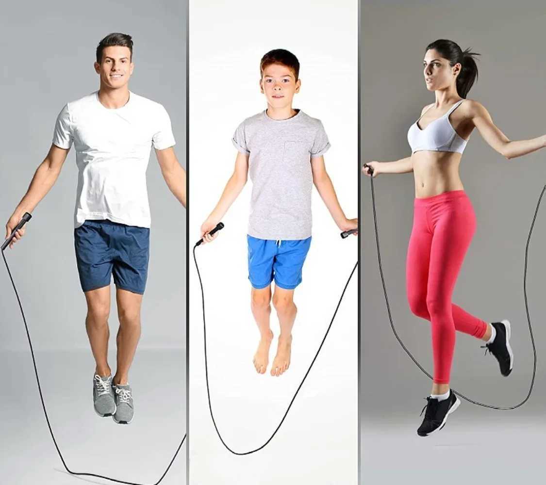 Profit Jump Rope for Kids Adult Fitn Crossfit Rapid Speed Skip Rope Adjusteab PVC Speed Rope Gym Fitness EquipmentW241101