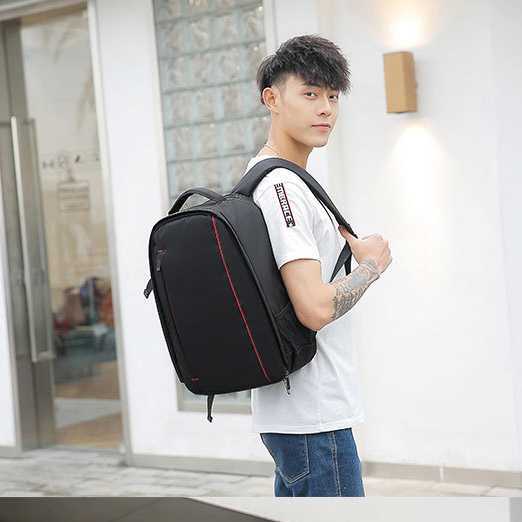 Outdoor professional camera backpack large capacity multi-functional waterproof camera bag 241015