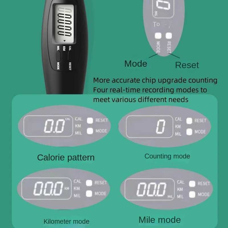 Ectronic giant jump rope counting speed slide counter with LCD screen gym fitness cross fitness slide intelligent jump ropeW241101