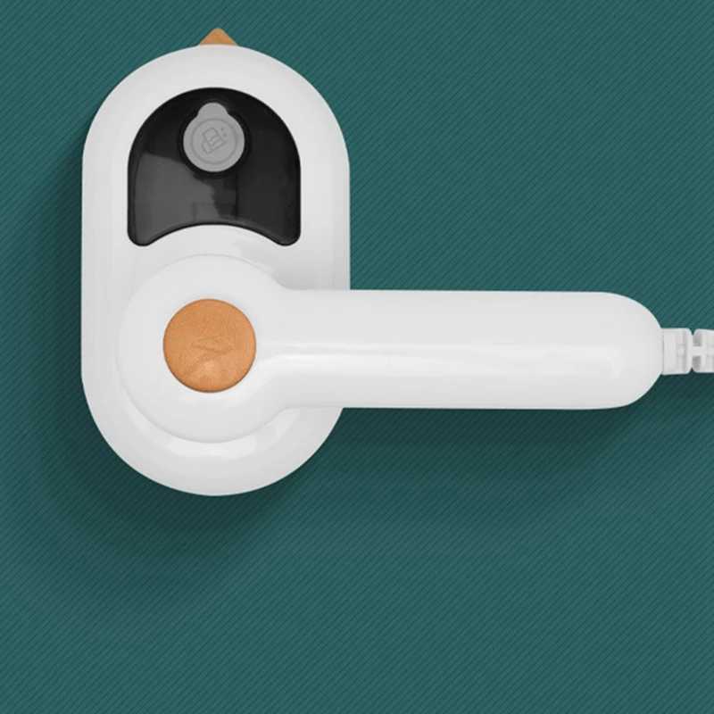 Mini portable iron handheld iron household iron handheld iron rotating folding iron EU plug Y241101