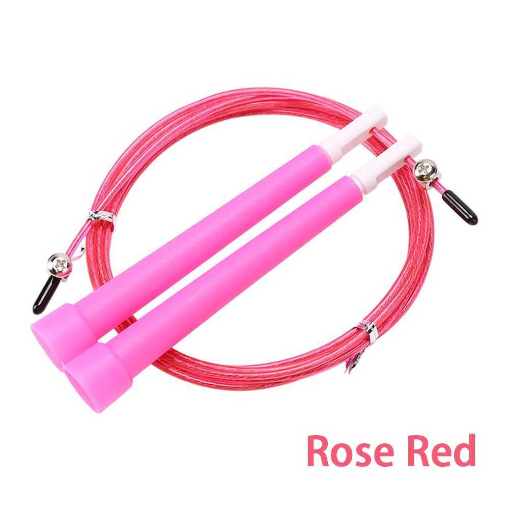 High speed metal jump rope Fitn jump rope universal steel wire rope bearing racing car weight adjustableW241101