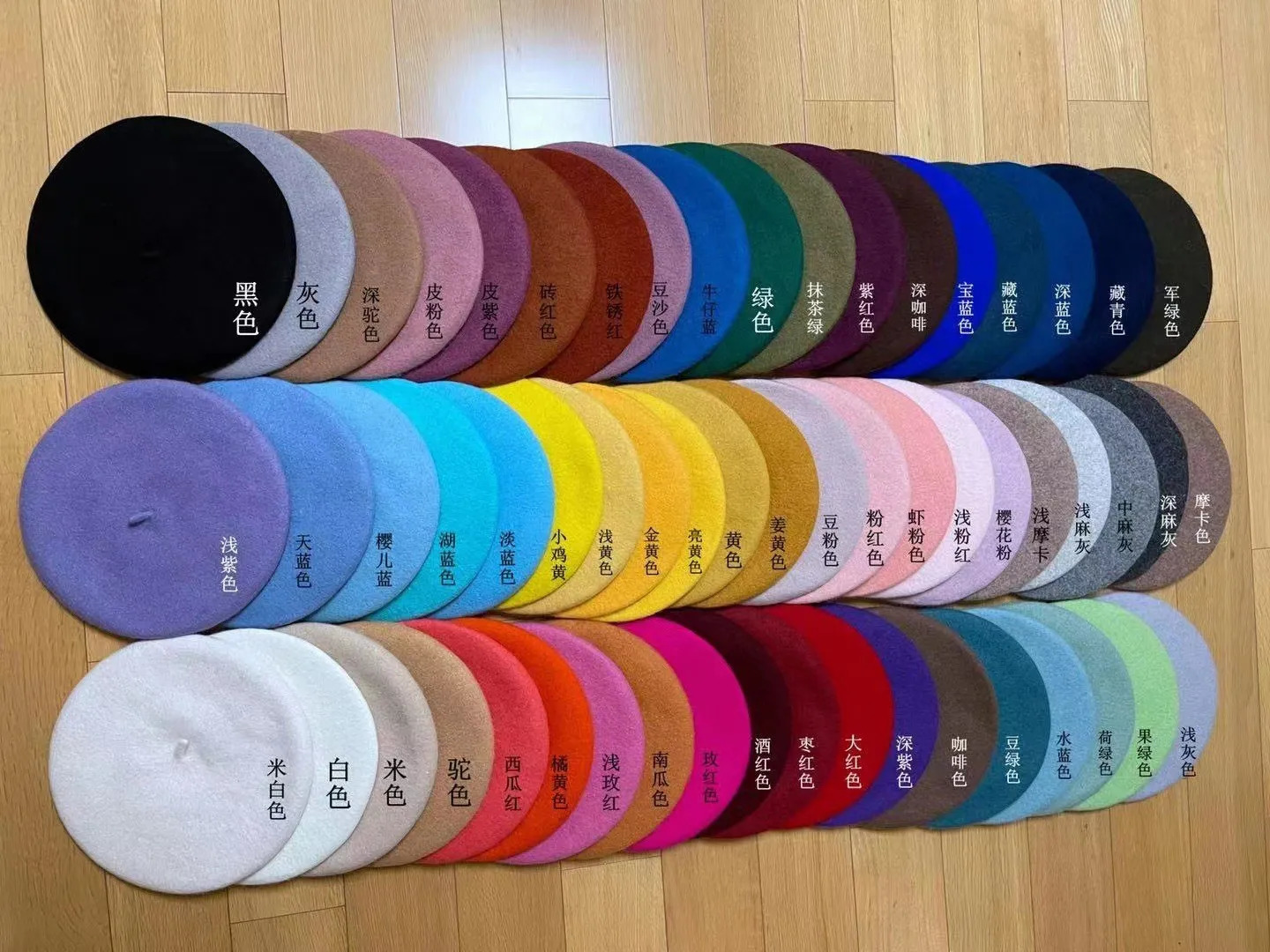 100 Wool Retro Beret Hat Autumn Winter Women British Hepburn stylish Artist Painter Hats Thick Warm Woolen Pumpkin Beanies Cap 241031