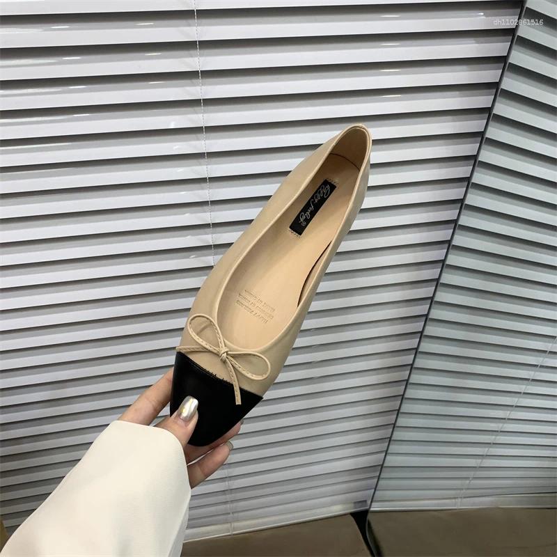 Bailamos Casual Shoes Women Brand Flats Fashion Ballet Bow Pregnant Women's Loafers Dress Mujer 's